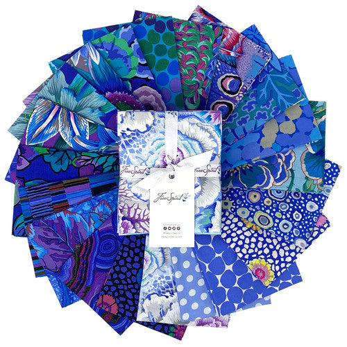 20pc FAT QUARTER BUNDLE CLASSIC PLUS - LAKE FB4FQGP  Kaffe Fassett Collective