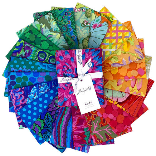 20pc FAT QUARTER BUNDLE CLASSIC PLUS - RAINBOW FB4FQGP  Kaffe Fassett Collective