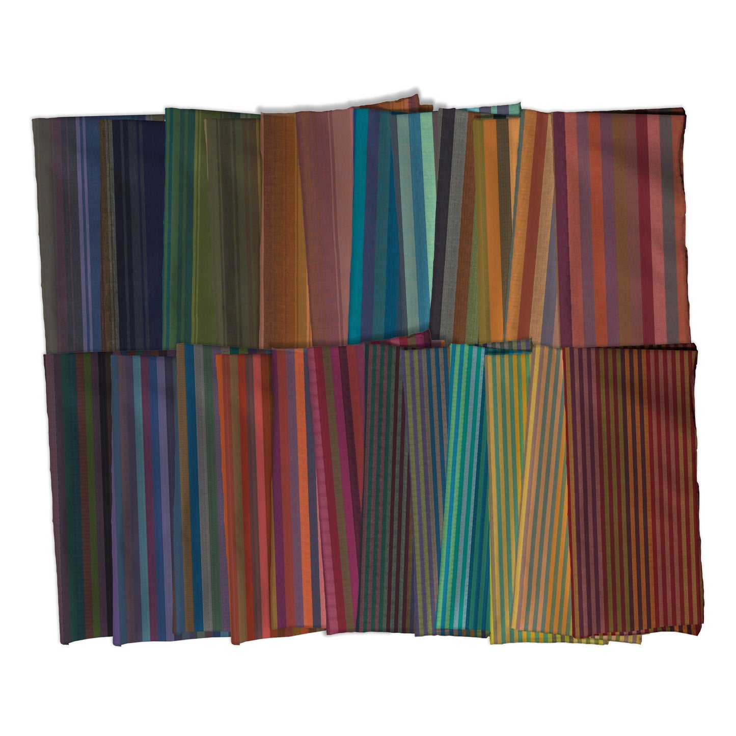 PRE-ORDER! Woven Stripes - 1/2yd pack - 24pcs - Kaffe Fassett Collective FEBRUARY 2025