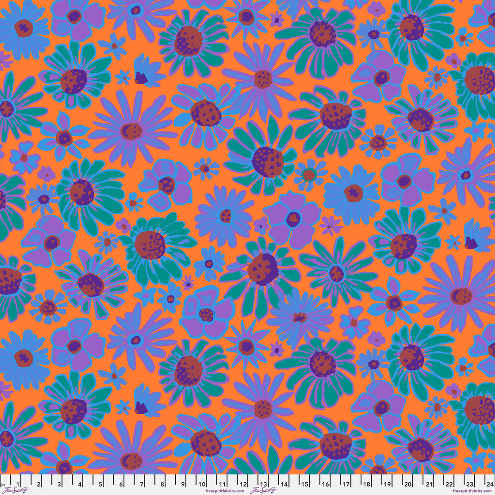 BLOOMERS Orange PWBM093 Kaffe Fassett Collective AUGUST 2024