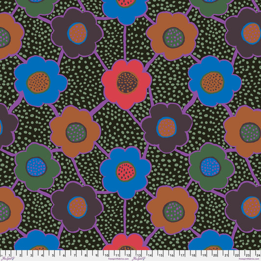 PRE-ORDER FLORAL CONNECTIONS Dark PWPJ132 Kaffe Fassett Collective August 2025