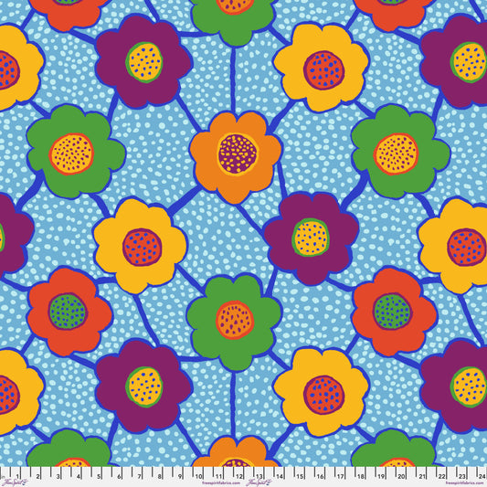 PRE-ORDER FLORAL CONNECTIONS Jolly PWPJ132 Kaffe Fassett Collective August 2025