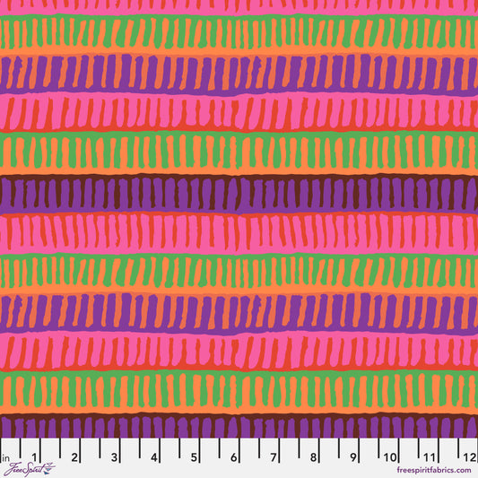 PRE-ORDER ZIPPER STRIPE Red PWBM103 Kaffe Fassett Collective August 2025