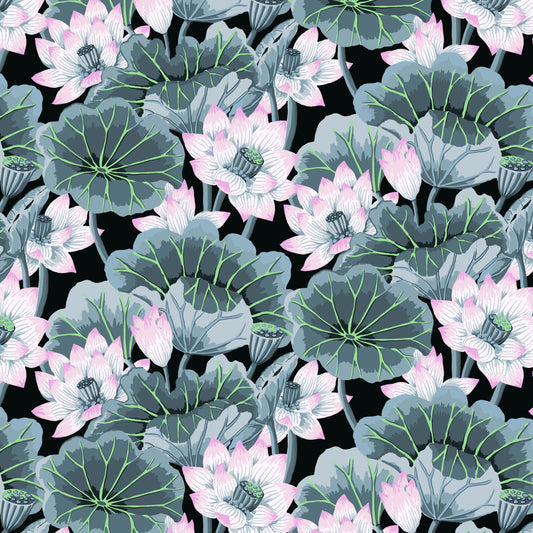 LAKE BLOSSOMS CONTRAST PWGP093 Kaffe Fassett