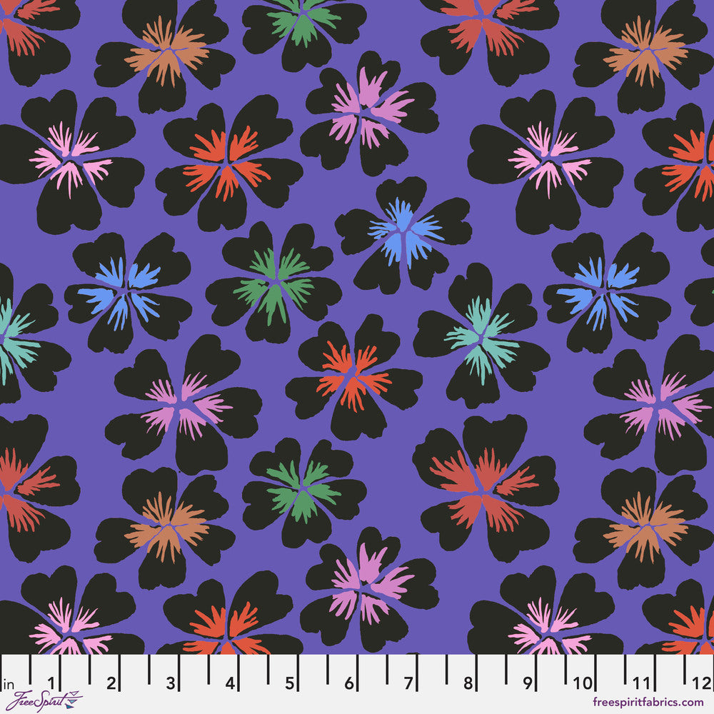 ***SALE*** PETALS PURPLE PWGP201 Kaffe Fassett Kaffe Fassett Collective FEBRUARY 2024