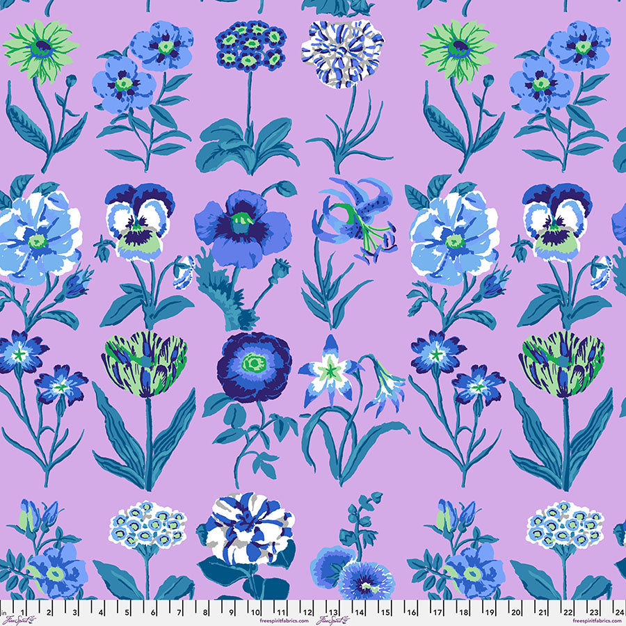 PRE-ORDER! FLOWER STUDIES Lilac PWGP205 Kaffe Fassett Collective FEBRUARY 2025