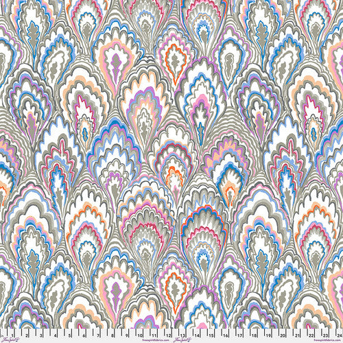 PRE-ORDER! MARBLE SCALLOPS GREY PWGP207 Kaffe Fassett Collective FEBRUARY 2025