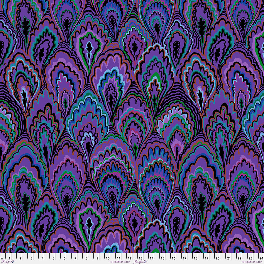 PRE-ORDER! MARBLE SCALLOPS Purple PWGP207 Kaffe Fassett Collective FEBRUARY 2025