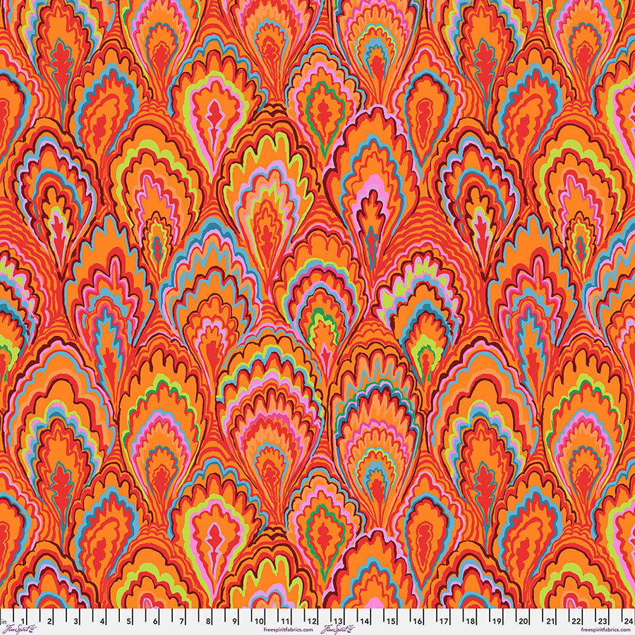 PRE-ORDER! MARBLE SCALLOPS Red PWGP207 Kaffe Fassett Collective FEBRUARY 2025