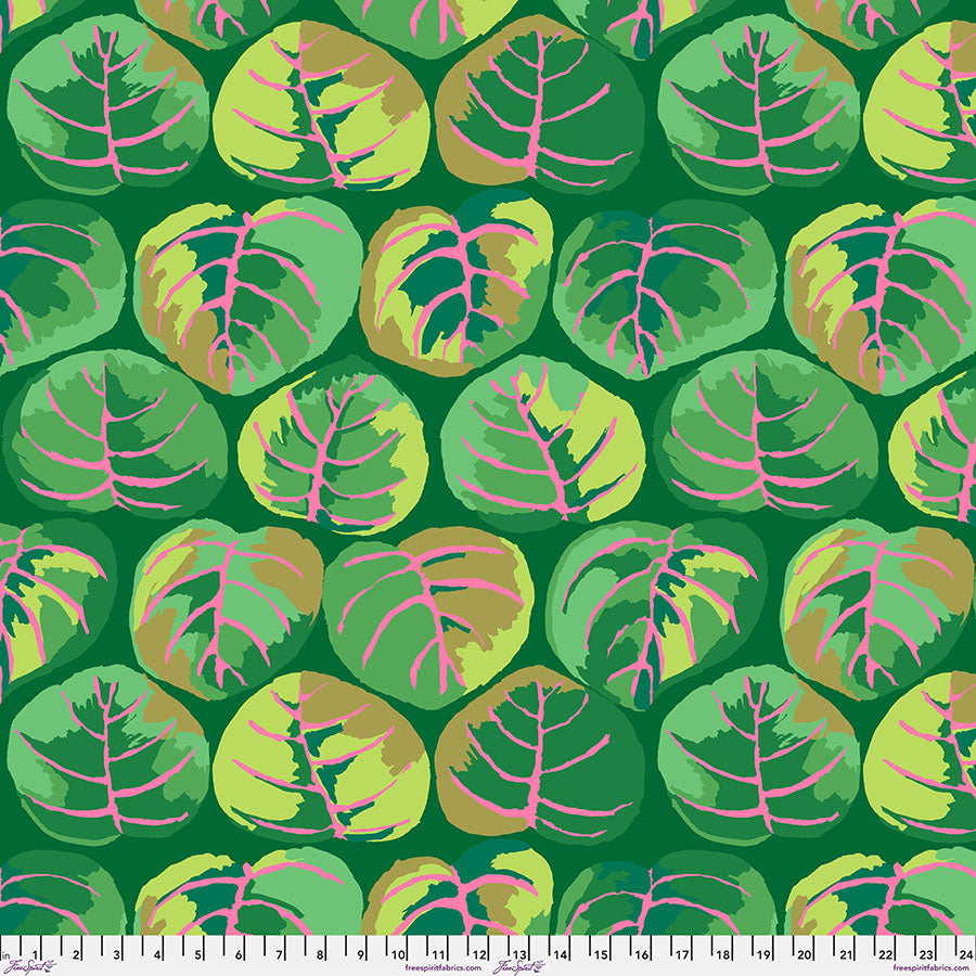 PRE-ORDER! PALM LEAVES Green PWGP208 Kaffe Fassett Collective FEBRUARY 2025