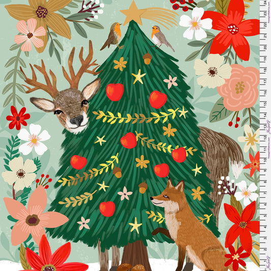 CHRISTMAS PINE - PANEL - PWMC068.XPANEL Mia Charro