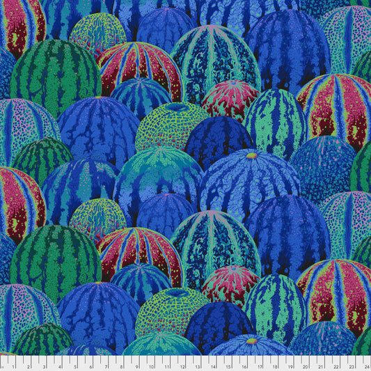 WATERMELONs BLUE PWPJ103 Philip Jacobs - Kaffe Fassett Collectives