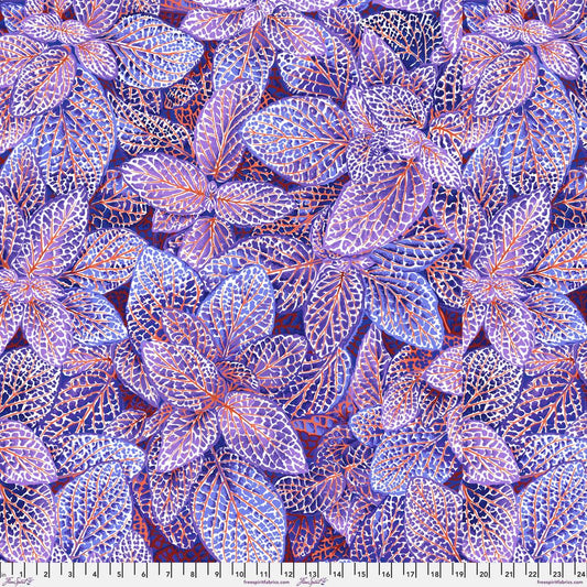 PRE-ORDER! FITTONIA BLUE PWPJ129  Philip Jacobs Kaffe Fassett Collective AUGUST 2024