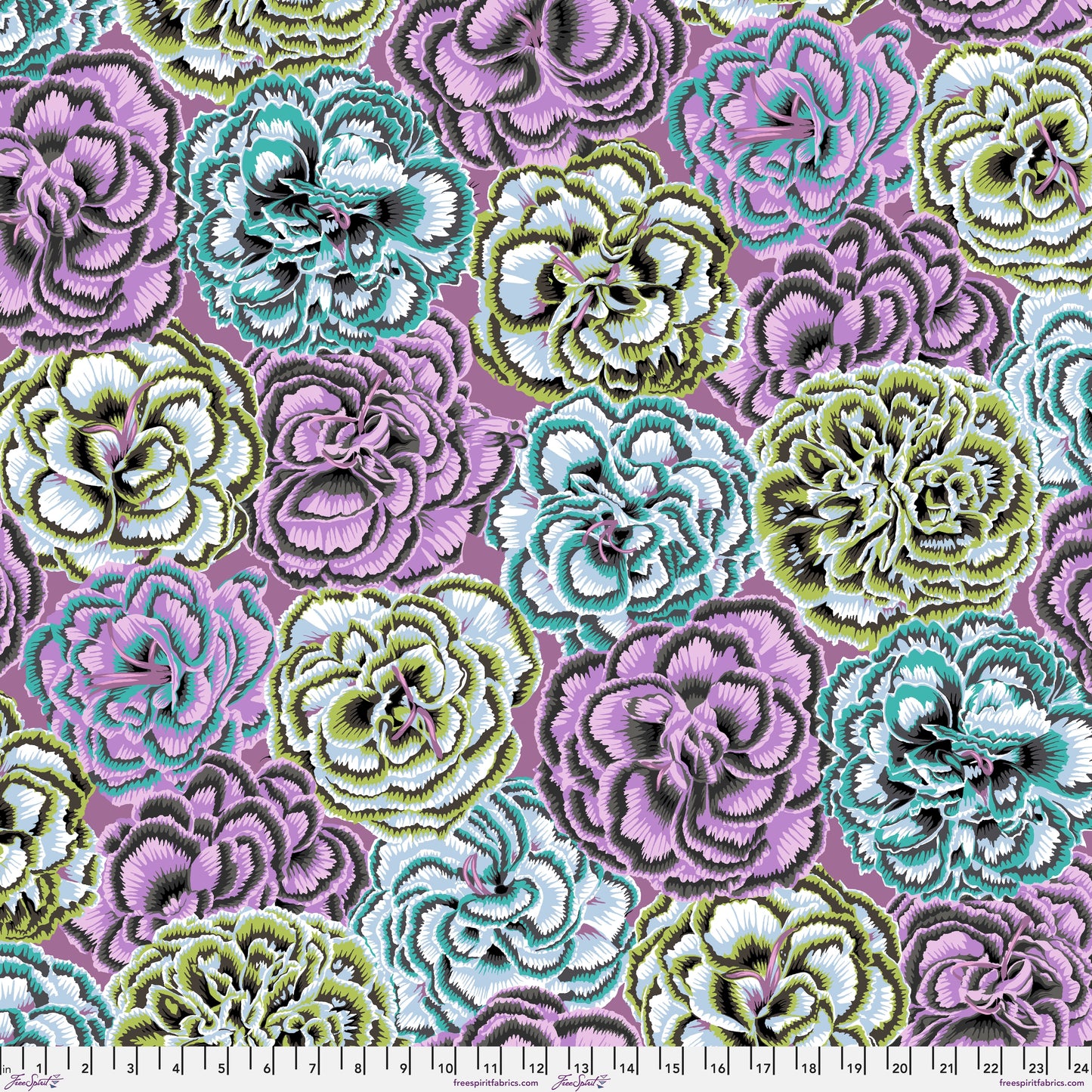 PRE-ORDER PICOTEE CARNATIONS Contrast PWPJ133 Kaffe Fassett Collective August 2025