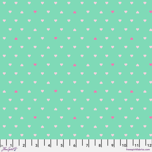 UNCONDITIONAL LOVE - MEADOW- Metallic Besties PWTP221.MEADOW Tula Pink