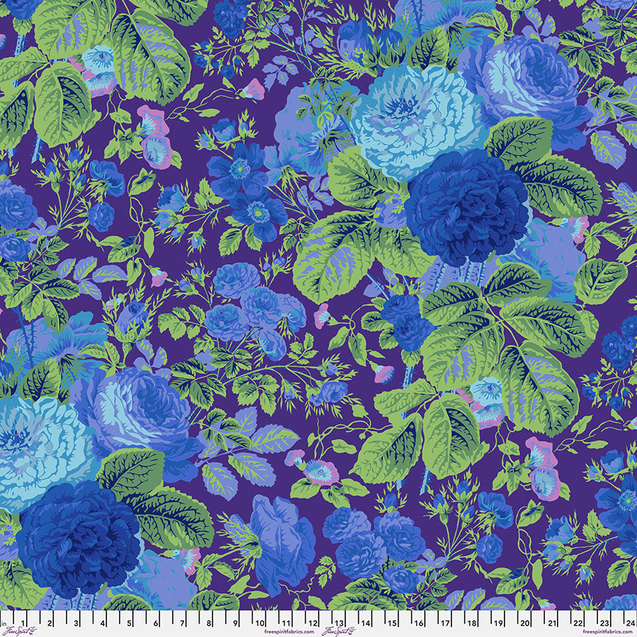 PRE-ORDER! GRADI FLORAL Purple PWPJ053 Kaffe Fassett Collective FEBRUARY 2025