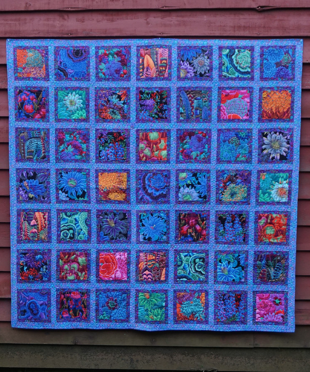 JEWEL FRAME Quilt Kit - Kaffe Fassett Collective fabrics