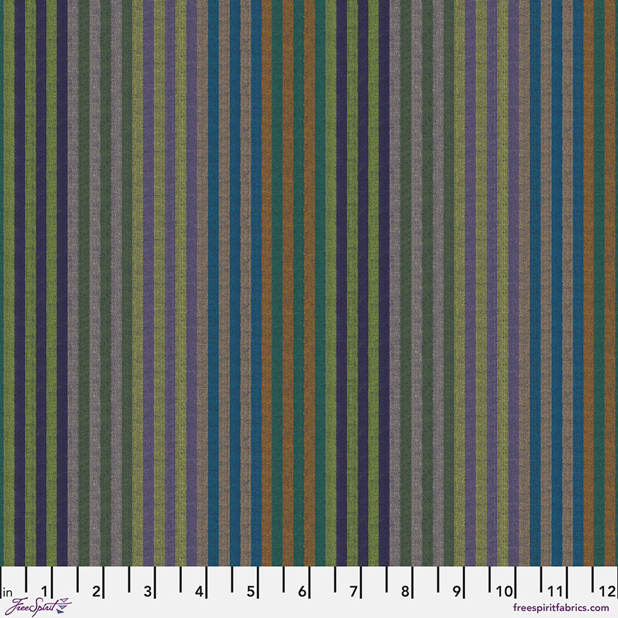 PRE-ORDER! WOVEN STRIPES CATERPILLAR STRIPES Dark WSGP001 Kaffe Fassett Collective FEBRUARY 2025