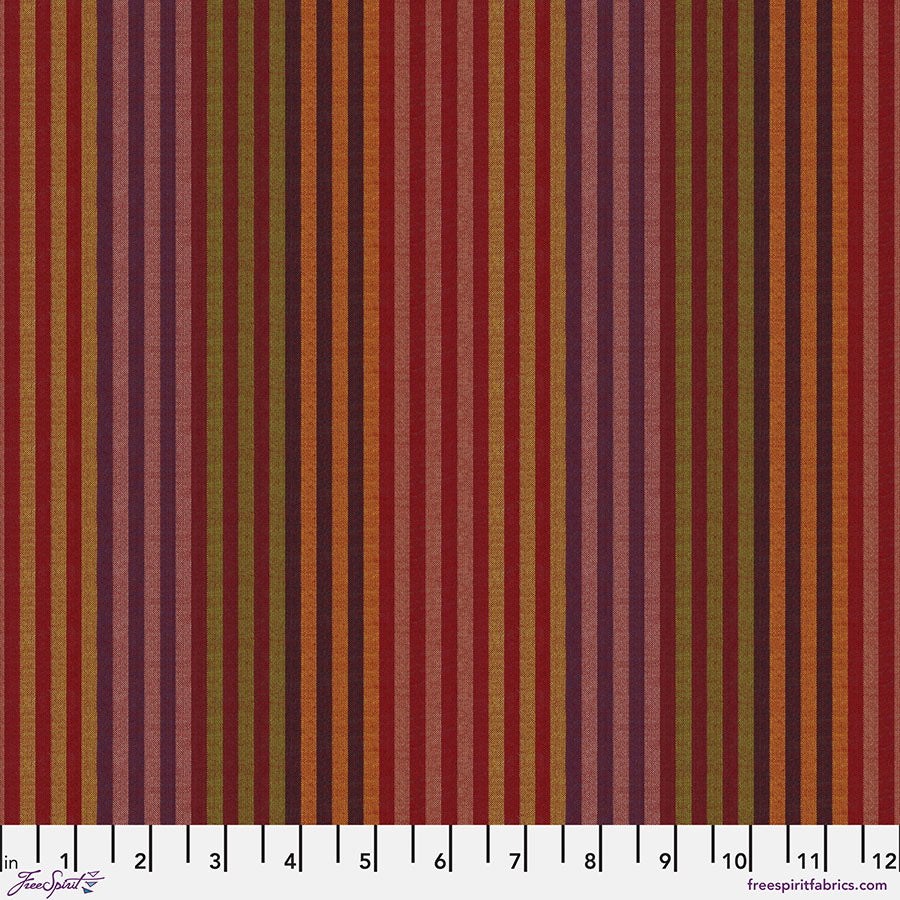 PRE-ORDER! WOVEN STRIPES CATERPILLAR STRIPES Earth WSGP001 Kaffe Fassett Collective FEBRUARY 2025