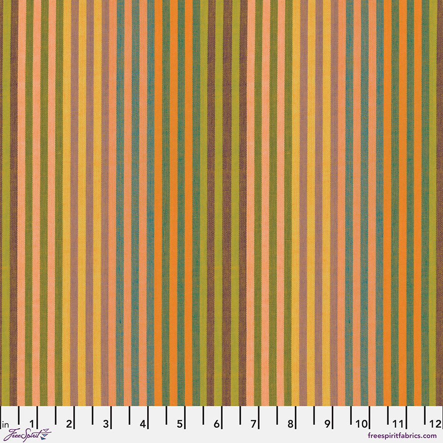 WOVEN STRIPES CATERPILLAR STRIPES Sunshine WSGP001 Kaffe Fassett Collective FEBRUARY 2025