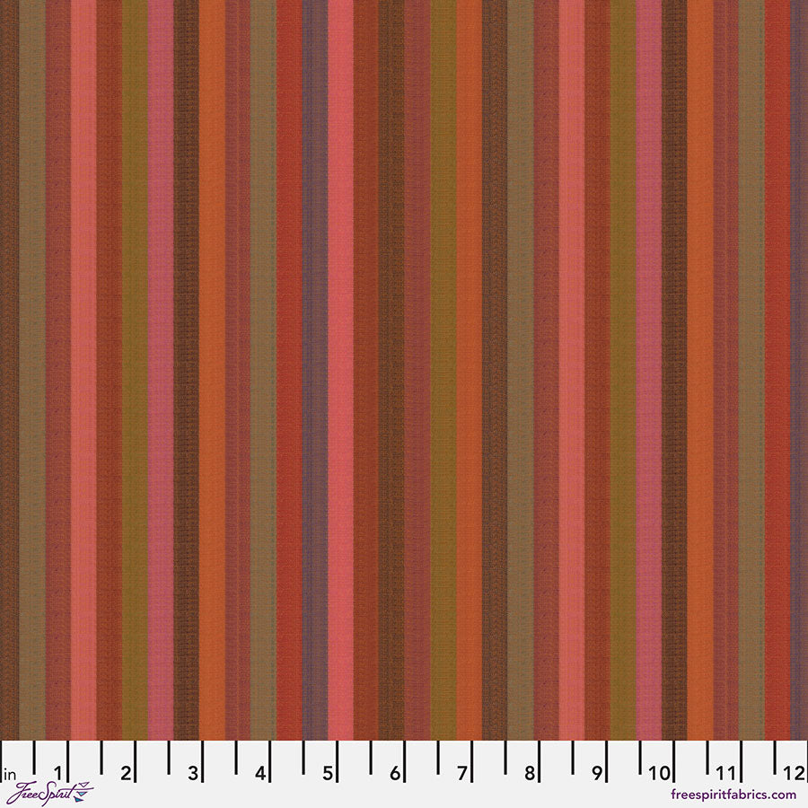 PRE-ORDER! WOVEN STRIPES NARROW STRIPE Tomato WSGP002 Kaffe Fassett Collective FEBRUARY 2025