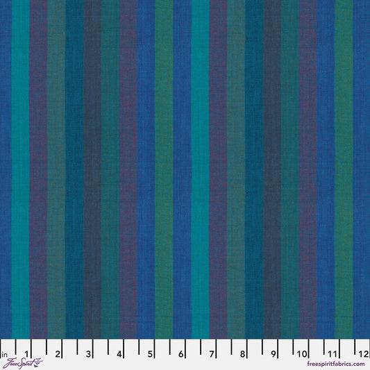 PRE-ORDER! WOVEN STRIPES BROAD STRIPES Blue WSGP003 Kaffe Fassett Collective FEBRUARY 2025