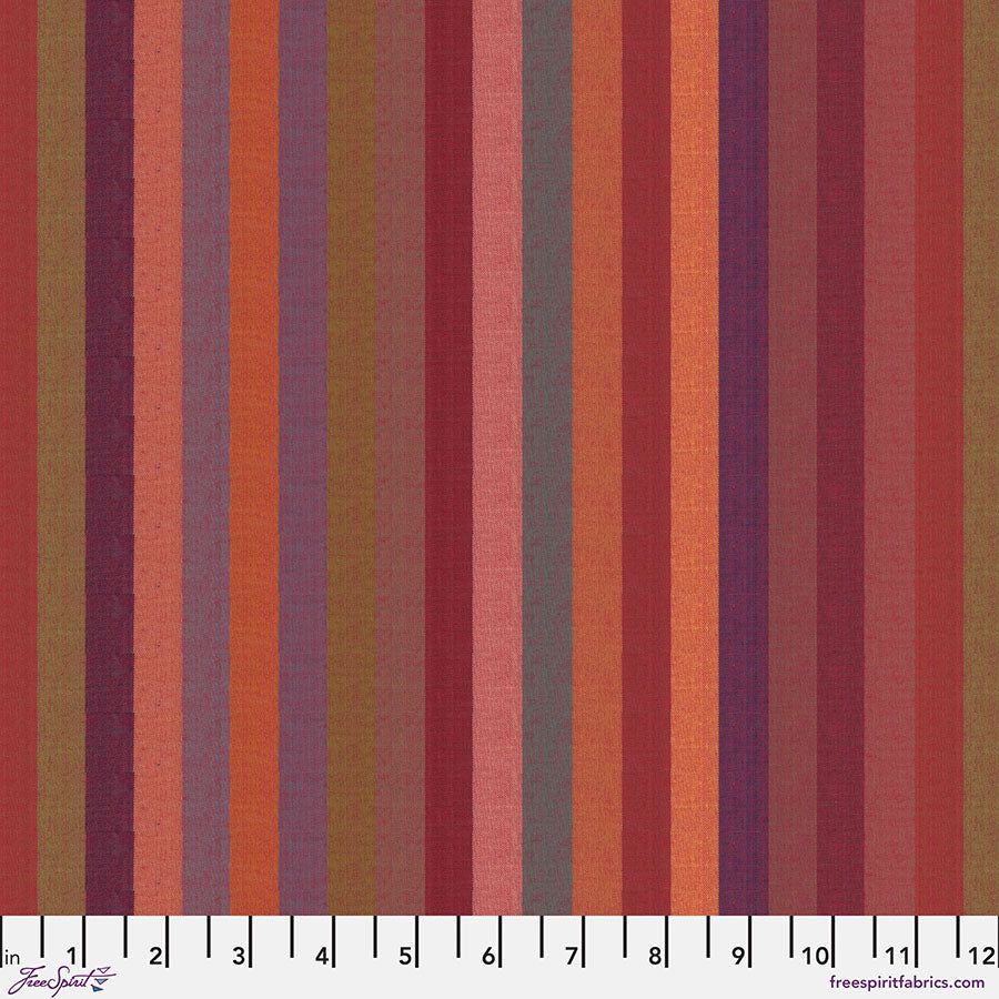 PRE-ORDER! WOVEN STRIPES BROAD STRIPES Red WSGP003 Kaffe Fassett Collective FEBRUARY 2025