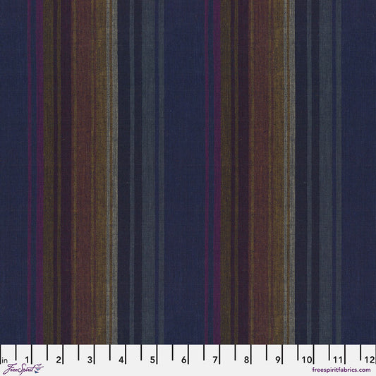 PRE-ORDER! WOVEN STRIPES EXOTIC STRIPE Midnight WSGP004 Kaffe Fassett Collective FEBRUARY 2025