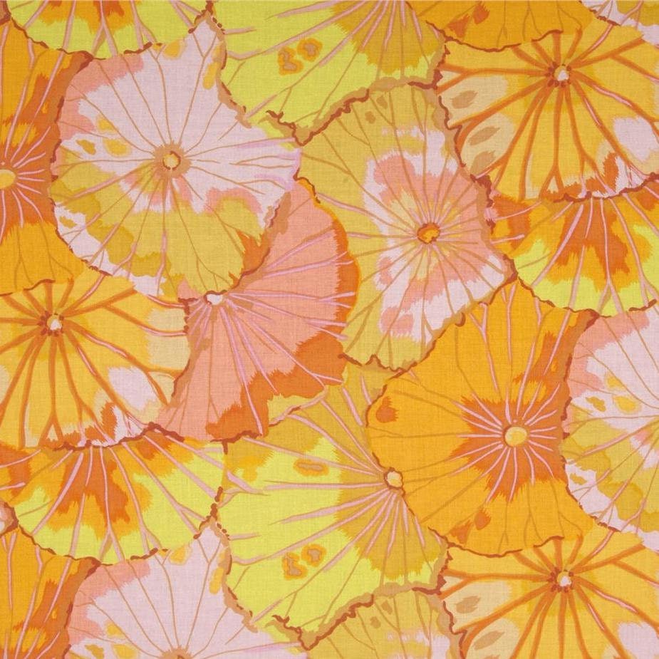 LOTUS LEAF YELLOW PWGP29  Kaffe Fassett