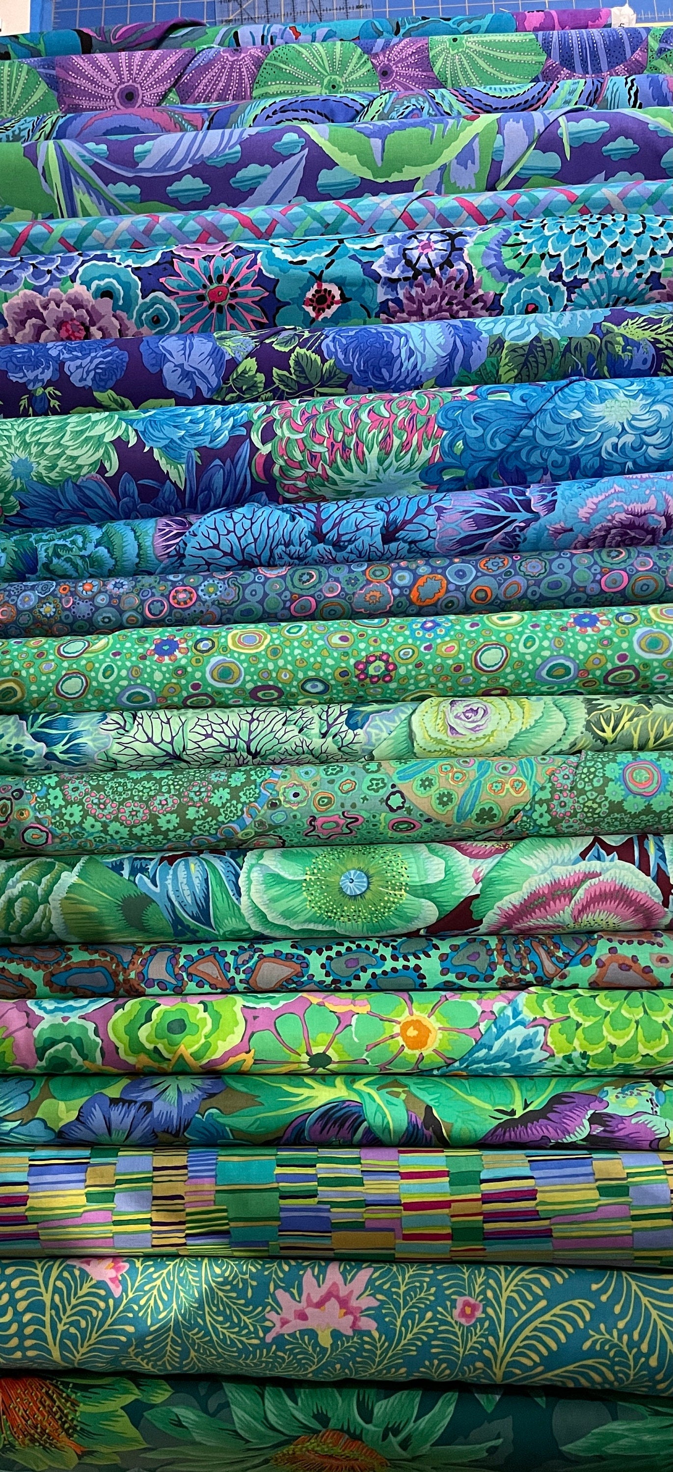 FLOWER BOXES Quilt Fabric Pack - Kaffe Fassett Collective - Quilts